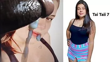 play Cum upeti untuk tai taii 7, menyentak ayam hitam besar untuk brazilian hot girl dan menghadiahinya dengan cum di wajah [closeup masturbation orgasm] bust a nut