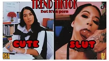Reproducir Tendencia tiktoker pero es un porno