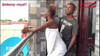Play Lagos big boy fuck her step sister at the balcony full video on red