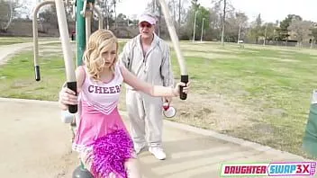 Play Sexy stepdaughters decide to surprise their stepdads by taking off their panties and then they suck their dicks and let them fuck them hard.