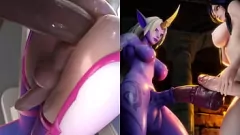 Reproducir FUTA y la compilación masculina en FUTA Orgies