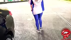 play BBW Hotwife подпадает за толстый член BBC на заправке